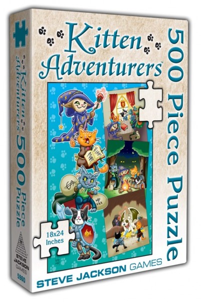 Kitten Adventurers Puzzle (500 Teile)