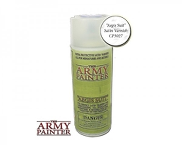 Army Painter Primer: Aegis Suit Satin Varnish Spray (400ml