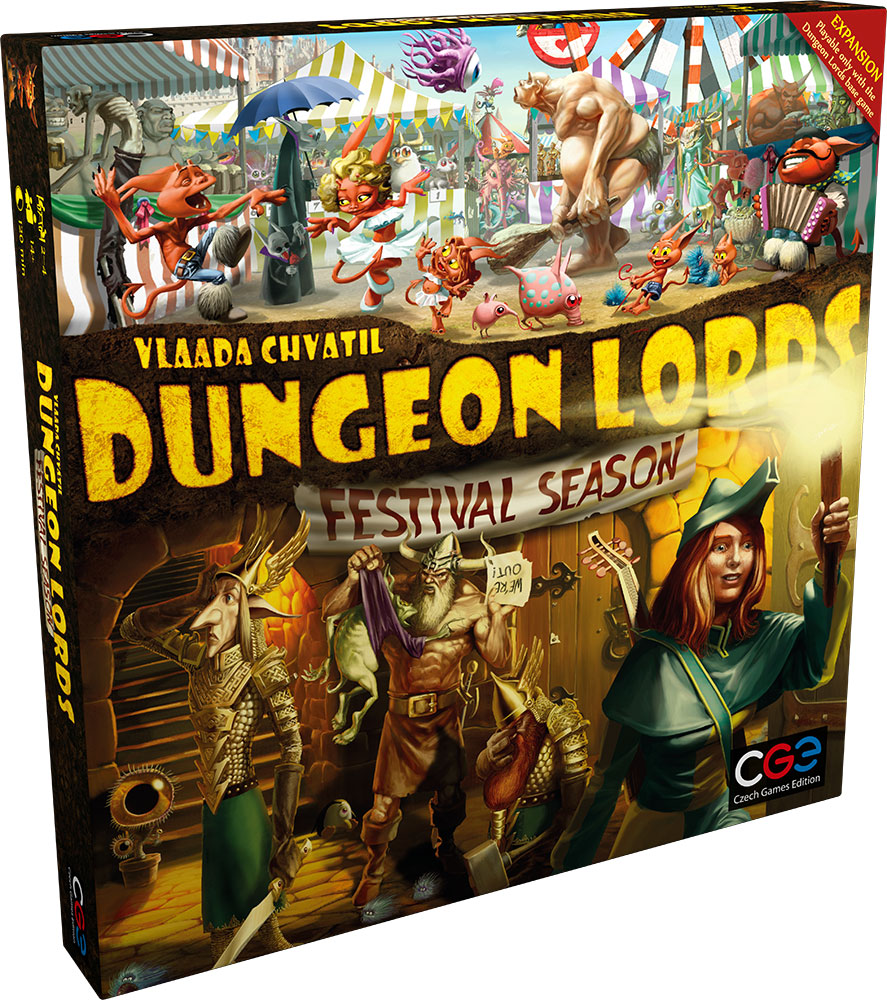 Dungeon Lords: Festival Season | Board Games | Games | Product line |  Pegasus Spiele Onlineshop