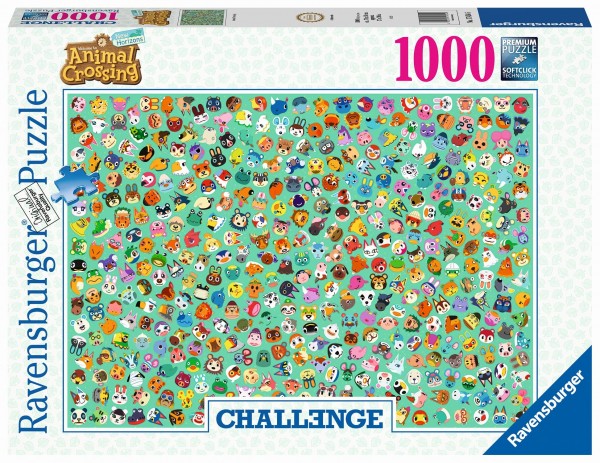 Puzzle: Challenge Animal Crossing (1000 Teile)