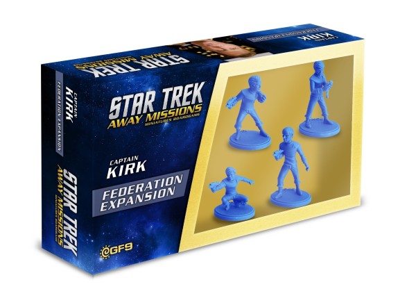 Star Trek Away: Classic Federation Team 1: Kirk, Spock, Bones, Chekov[Expansion]