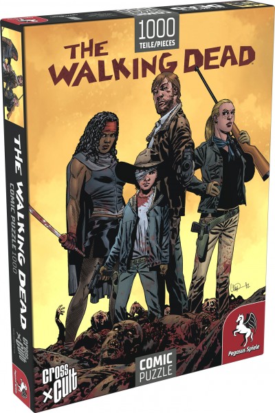 Puzzle: The Walking Dead (Die Zombiejäger), 1.000 Teile