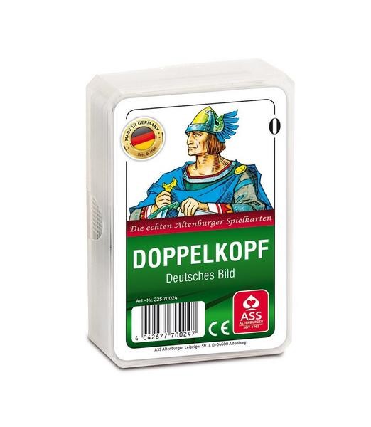 Doppelkopfkarten Deutsches Bild Kornblume Doppelkopf Spiele verschweißt in Box 