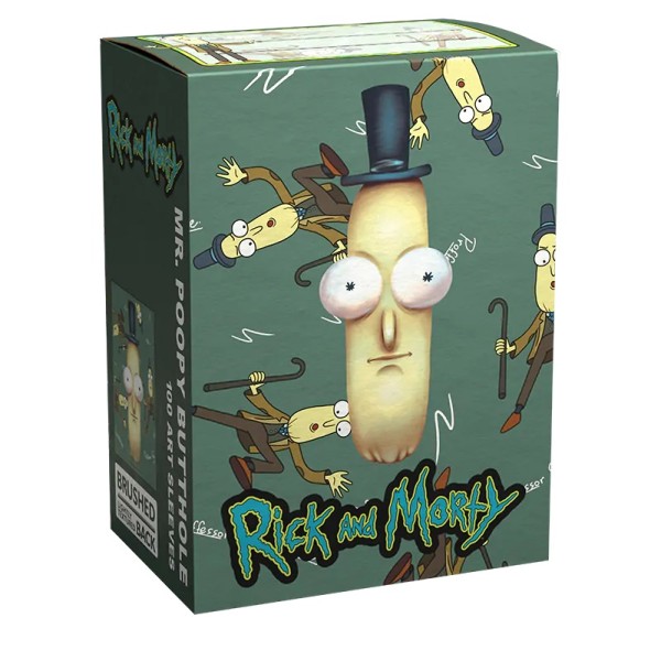 Dragon Shield:Classic Brushed Art: Rick & Morty – Mr. Poopy Butthole (100)
