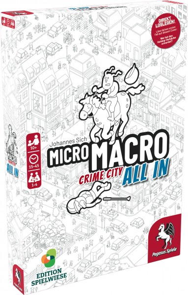 MicroMacro: Crime City 3 – All In (German Edition) (Edition Spielwiese)