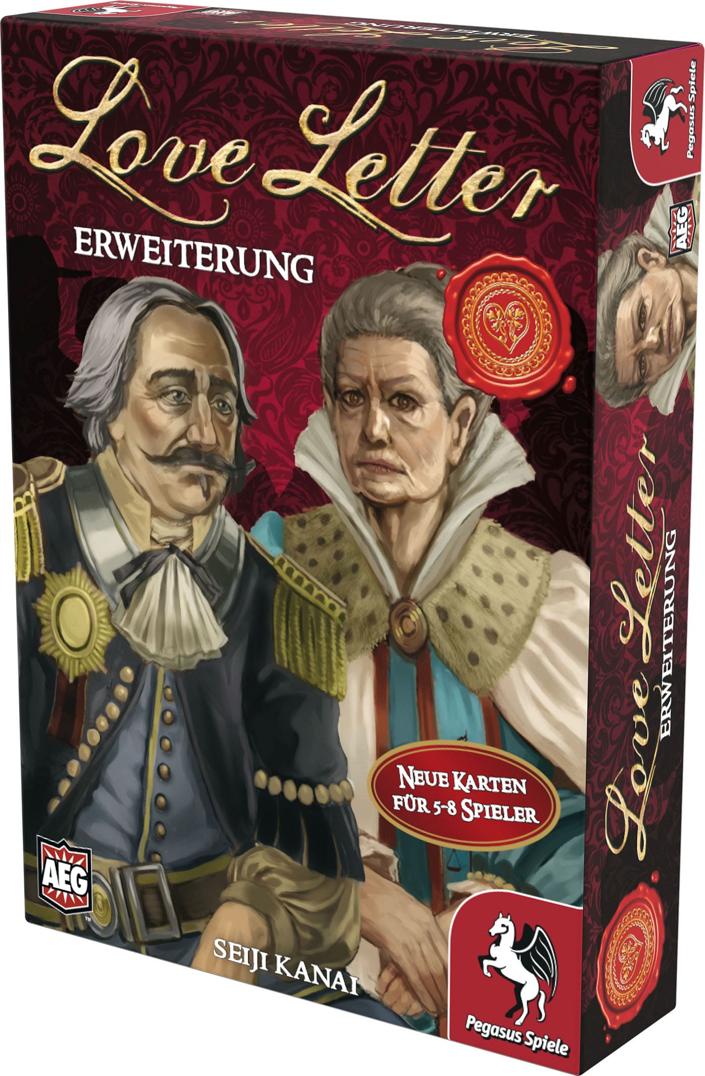 Love Letter deutsche Ausgabe Auf der Empfehlungsliste zu Spiel Pegasus 18210G 