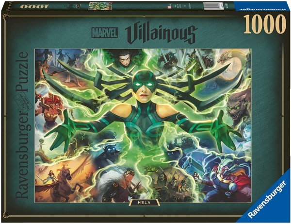 Puzzle: Marvel Villainous – Hela (1000 Teile)