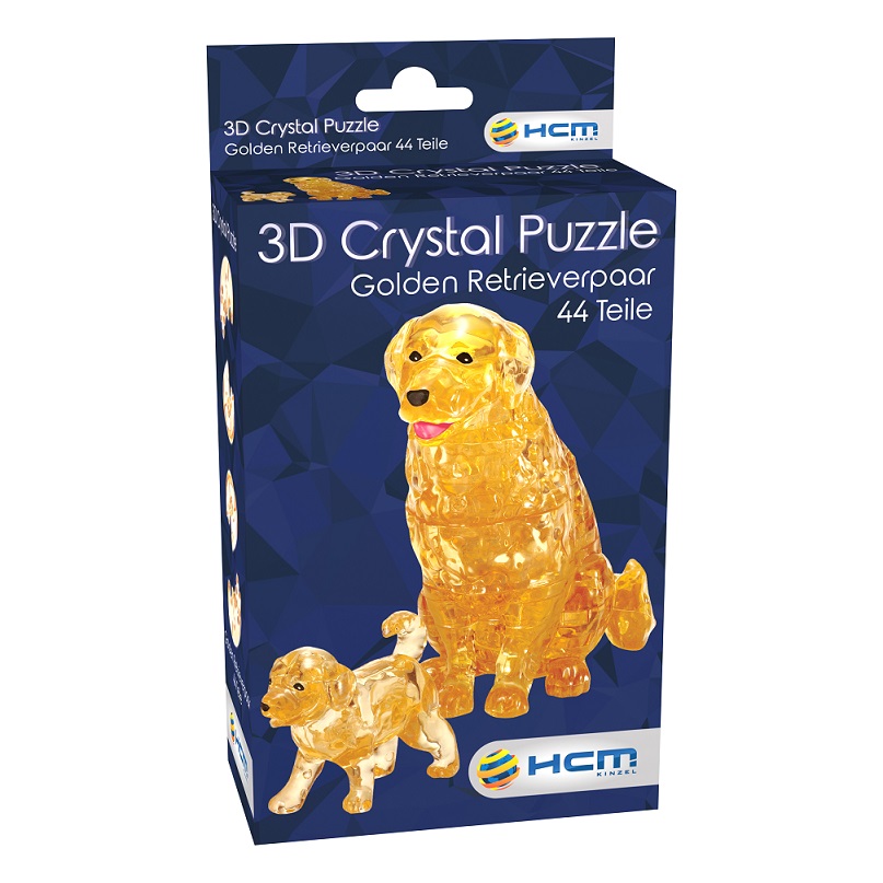 3D Crystal Puzzle Wassertropfen mit Krone 43 Teile 