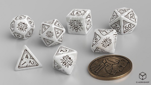 The Witcher Dice Set: Geralt – The White Wolf (7)