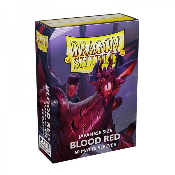 Dragon Shield: Japanese Matte – Blood Red (60)