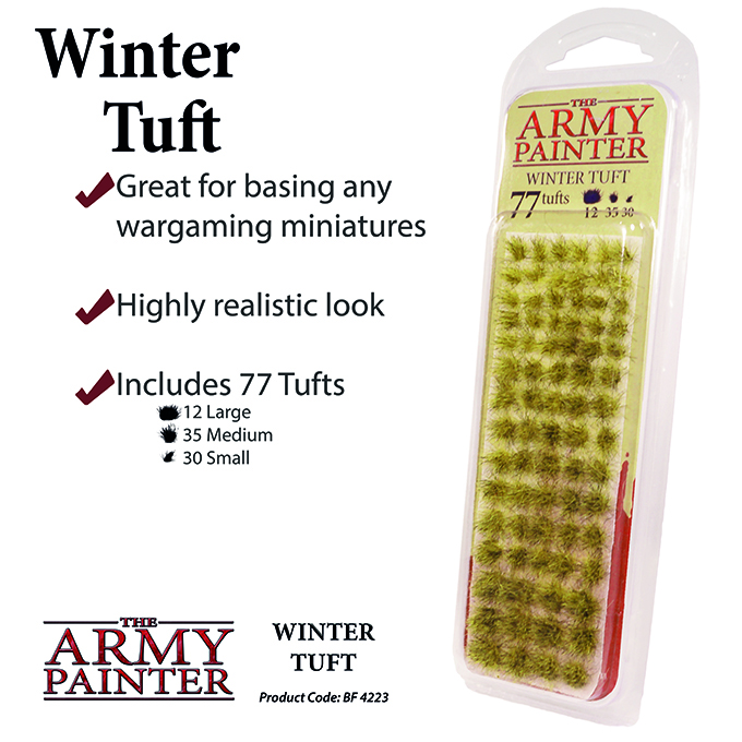 THE ARMY PAINTER Mountain Tuft NEW Wargaming Miniatures 