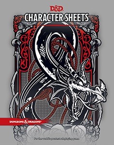 Dungeons & Dragons: Characters Sheets (24 Stk.)