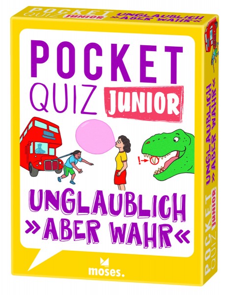 Pocket Quiz junior – Unglaublich, aber wahr