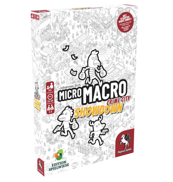 MicroMacro: Crime City 4 – Showdown (Edition Spielwiese) (English Edition)