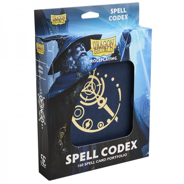 Dragon Shield: Spell Codex – Midnight Blue (160)