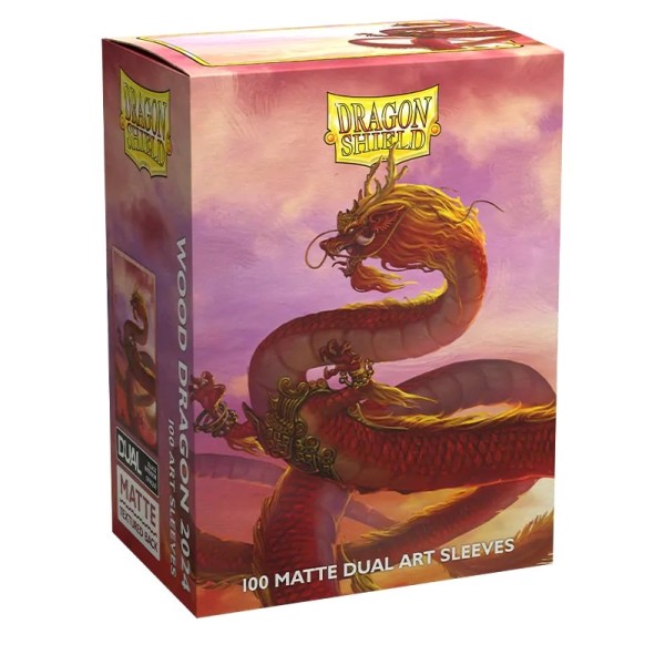 Dragon Shield:Dual Art Year of the Dragon 2024 Wood Dragon(100)